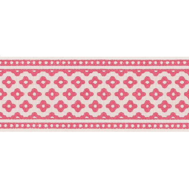 Schumacher 72313 CHERIE TAPE in RASPBERRY Trim - FRENCH REVO