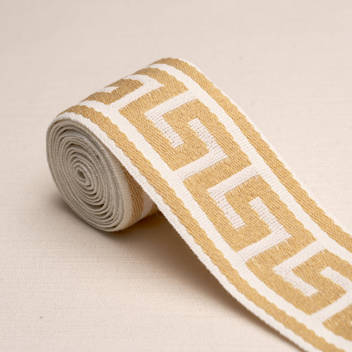 Schumacher 72398 GANTON TAPE INDOOR/OUTDOOR in YELLOW Trim -
