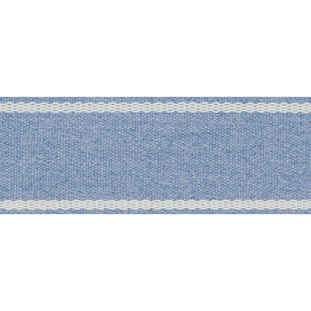Schumacher 72401 SULLIVAN TAPE INDOOR/OUTDOOR in BLUE Trim -