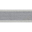 Schumacher 72402 SULLIVAN TAPE INDOOR/OUTDOOR in GREY Trim -