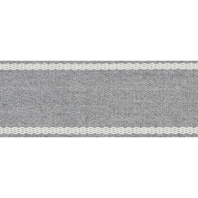 Schumacher 72402 SULLIVAN TAPE INDOOR/OUTDOOR in GREY Trim -
