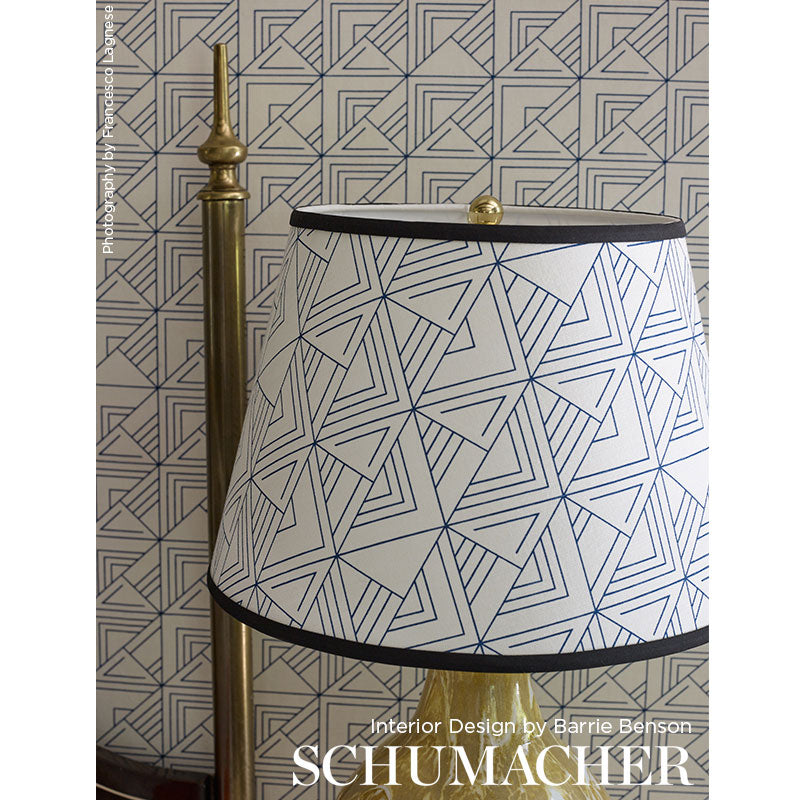 Schumacher 72426 EUBIE LIP CORD INDOOR/OUTDOOR in BLACK Trim