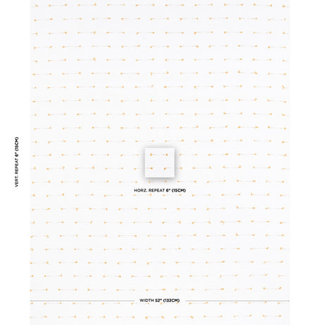 Schumacher Teton Maize Fabric - Eade's Wallpaper
