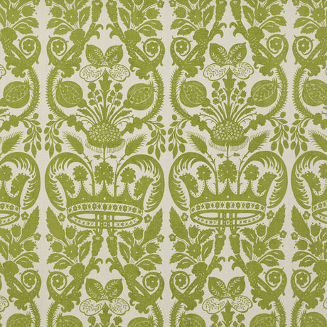 Schumacher 725N50 ROYAL PALM in SPROUT Fabric - RAOUL TEXTIL