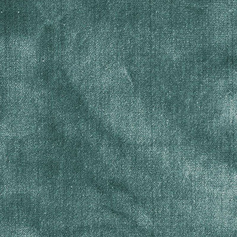 Schumacher High Performance Silk Velvet Peacock Fabric
