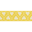 Schumacher 72740 Coquette Tape in YELLOW Trim - ONCE UPON A 