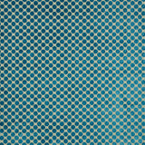Schumacher Octavia Velvet Peacock Fabric - Eade's Wallpaper