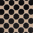 Schumacher Octavia Velvet Onyx Fabric - Eade's Wallpaper