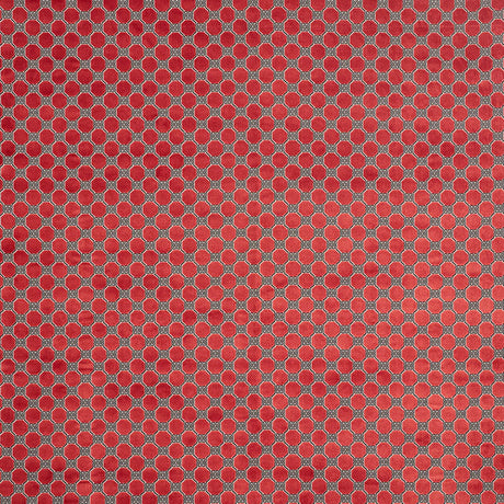 Schumacher Octavia Velvet Ruby Fabric - Eade's Wallpaper