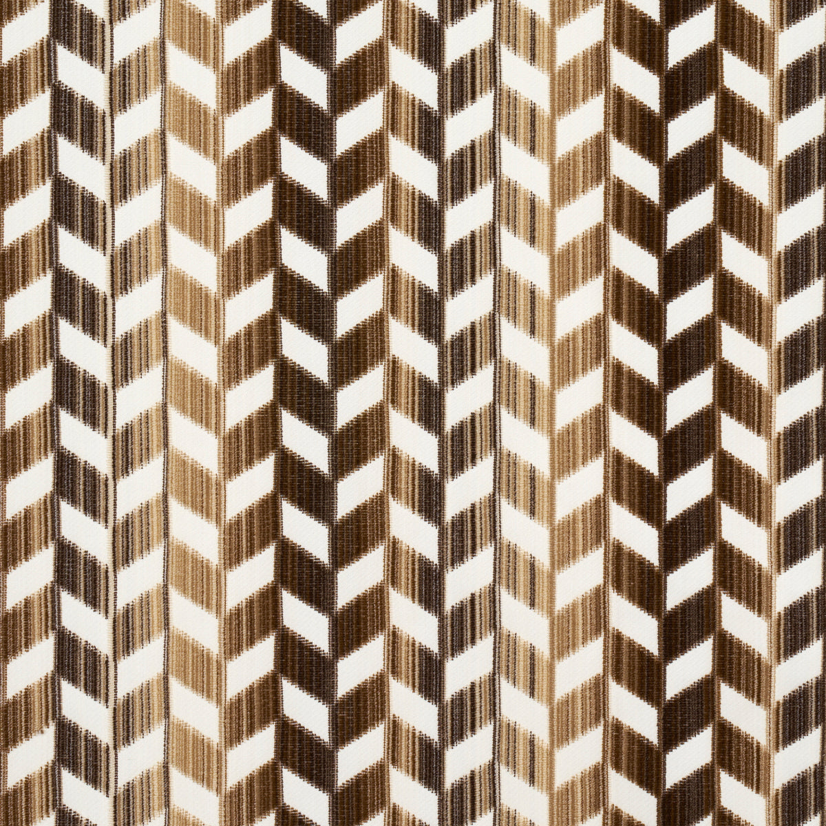 Schumacher Chevron Strié Velvet Gold Fabric