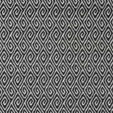 Schumacher Diamante Velvet Onyx Fabric