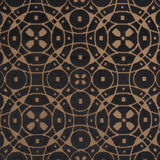 Schumacher Zodiac Velvet Onyx Fabric - Eade's Wallpaper