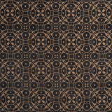 Schumacher Zodiac Velvet Onyx Fabric - Eade's Wallpaper
