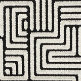 Schumacher Lisboa Velvet Obsidian Fabric - Eade's Wallpaper