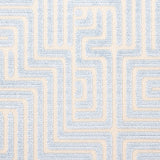 Schumacher Lisboa Velvet Sky Fabric - Eade's Wallpaper