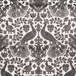 Schumacher Pavone Velvet Carbon Fabric - Eade's Wallpaper