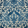 Schumacher Pavone Velvet Peacock Fabric - Eade's Wallpaper