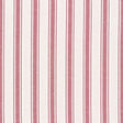Schumacher Ojai Stripe Red Fabric - Eade's Wallpaper
