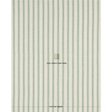 Schumacher Ojai Stripe Leaf Green Fabric - Eade's Wallpaper