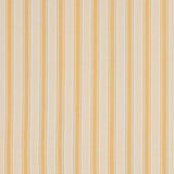 Schumacher Ojai Stripe Yellow Fabric - Eade's Wallpaper
