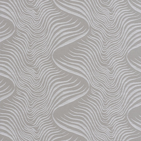 Schumacher Sauvage High Performance Woven Dove Fabric - Eade's Wallpaper