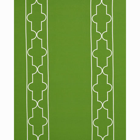 Schumacher Limitless Lattice Leaf Fabric - Eade's Wallpaper