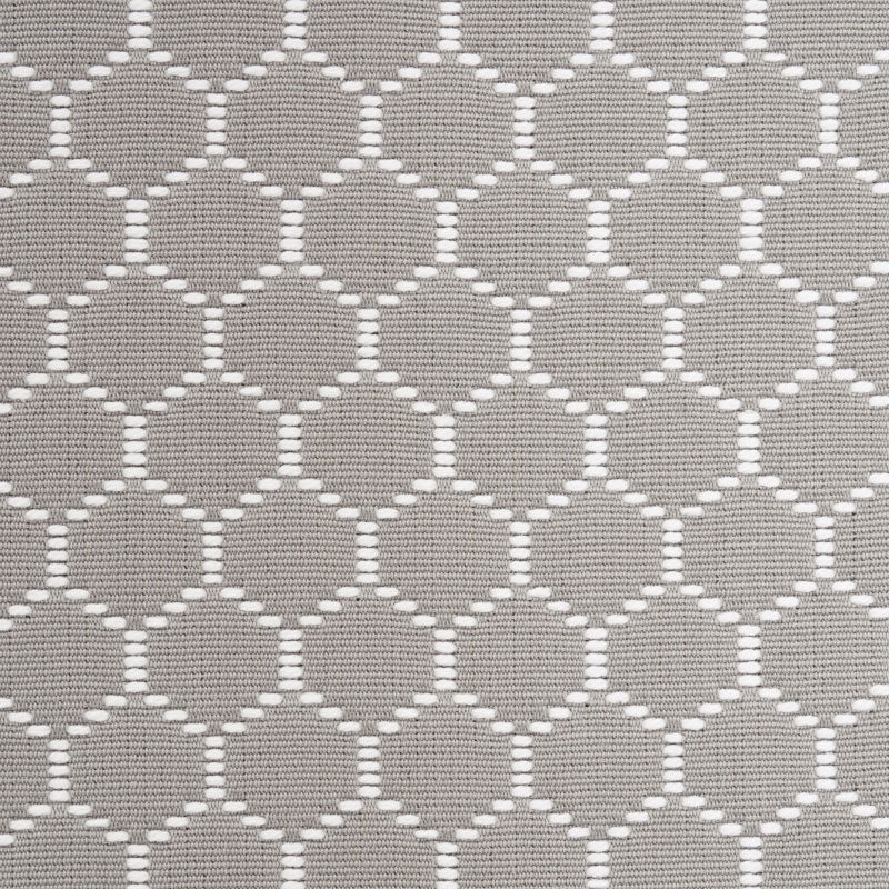 Schumacher Fishnet Grey Fabric