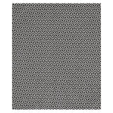 Schumacher Ming Fret Velvet Black Fabric - Eade's Wallpaper