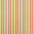 Schumacher Primavera Stripe Marigold Fabric - Eade's Wallpaper