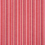 Schumacher Primavera Stripe Berry Fabric - Eade's Wallpaper