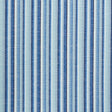 Schumacher Primavera Stripe Sea Fabric - Eade's Wallpaper