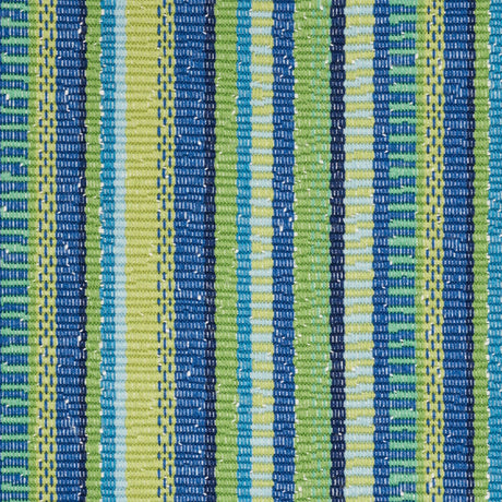 Schumacher Primavera Stripe Meadow Fabric - Eade's Wallpaper