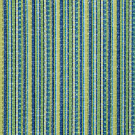 Schumacher Primavera Stripe Meadow Fabric - Eade's Wallpaper
