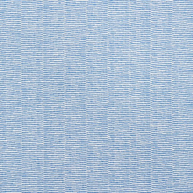 Schumacher Promenade Indoor/Outdoor Marine Fabric - Eade's Wallpaper