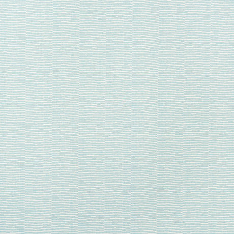 Schumacher Promenade Indoor/Outdoor Aqua Fabric - Eade's Wallpaper