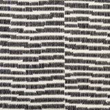 Schumacher Promenade Indoor/Outdoor Black Fabric - Eade's Wallpaper