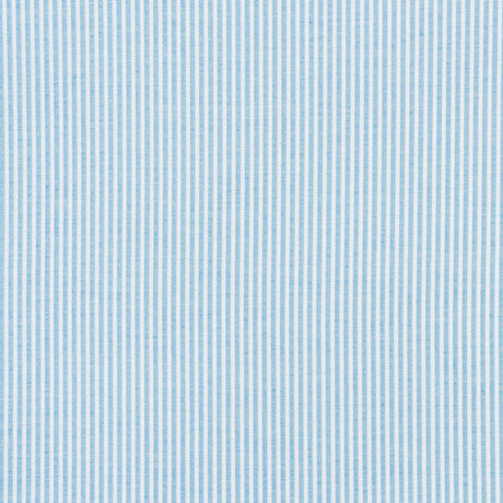 Schumacher Easton Stripe Indoor/Outdoor Sky Fabric
