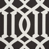Schumacher Imperial Trellis Indoor/Outdoor Black Fabric