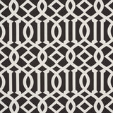 Schumacher Imperial Trellis Indoor/Outdoor Black Fabric