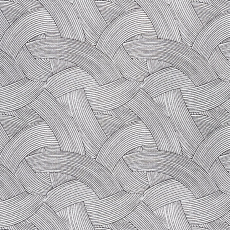 Schumacher Tempesta Graphite Fabric - Eade's Wallpaper