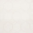 Schumacher Tortuga Embroidery Ivory Fabric - Eade's Wallpaper