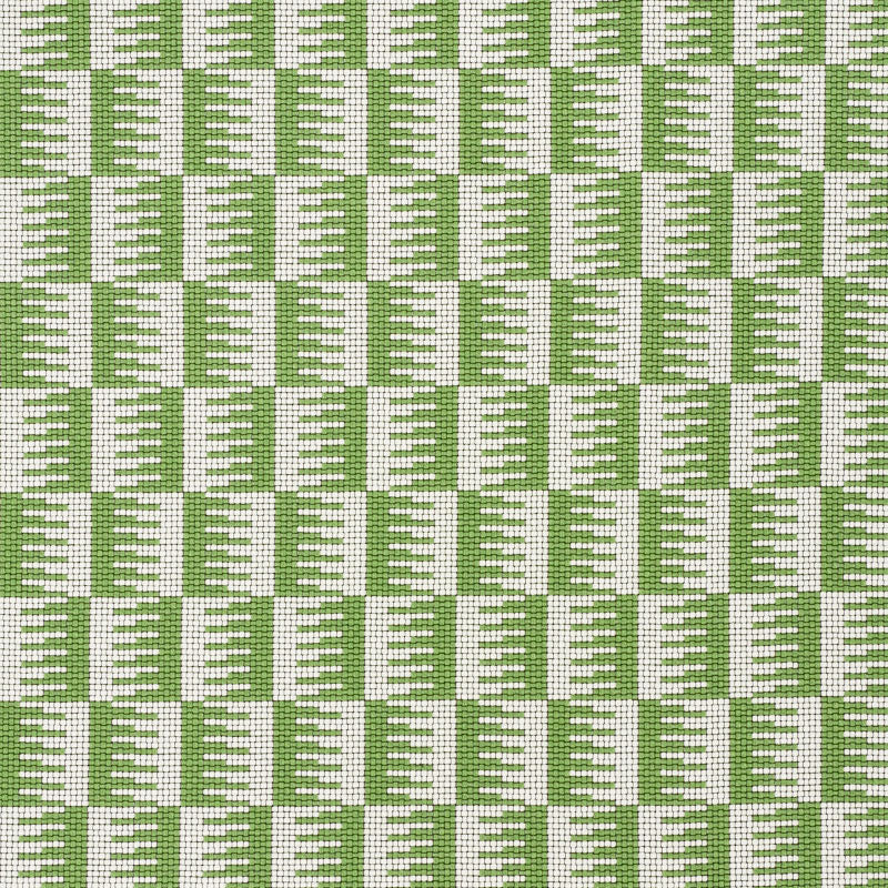 Schumacher Dovetail Indoor/Outdoor Green Fabric
