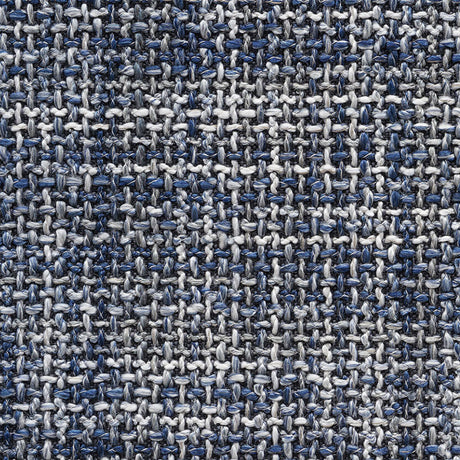 Schumacher Morrow Indigo Fabric - Eade's Wallpaper