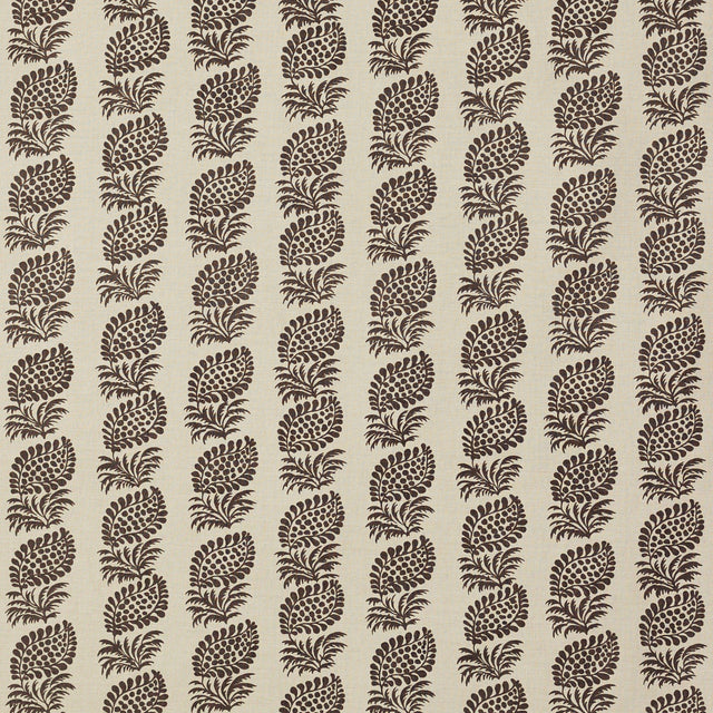 Schumacher 733N91 SADIE in EBONY Fabric - RAOUL TEXTILES