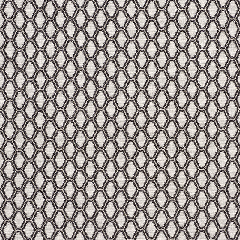 Schumacher Beehive Graphite Fabric