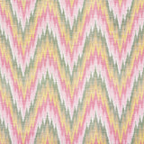 Schumacher Ibiza Flamestitch Spring Fabric