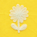 Schumacher Paley Embroidery Yellow Fabric - Eade's Wallpaper