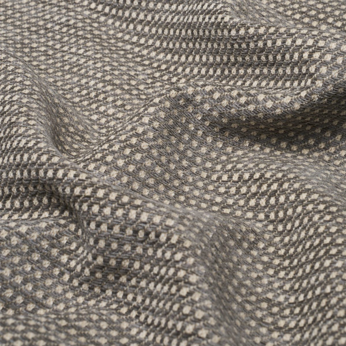 Schumacher 73500 TOSCANA in GREY Fabric - LUXURY CHENILLE