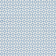 Schumacher Scout Embroidery Blue Fabric - Eade's Wallpaper