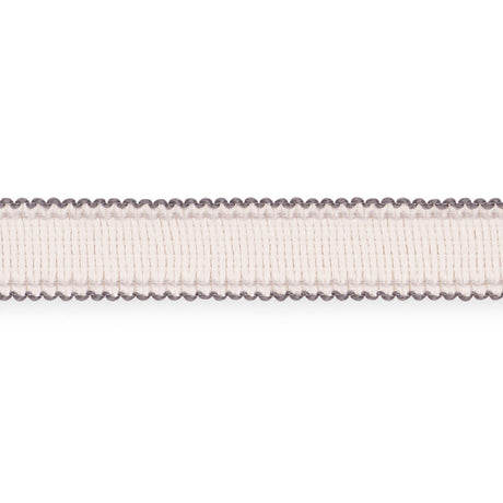 Schumacher 73577 FILIPPA TAPE INDOOR/OUTDOOR in GREY Trim - 